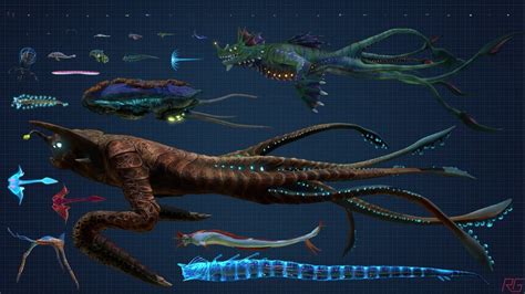 subnautica biggest leviathan|leviathan size chart subnautica.